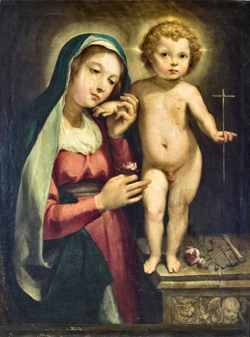 Madonna del fiore, sec. XVII