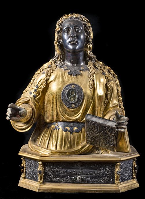 Maddalena, busto reliquiario, sec.XVI