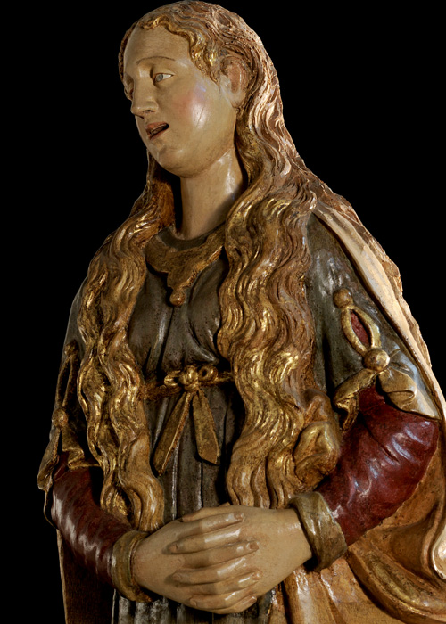 Maria Maddalena, legno policromo, fine sec. XVI