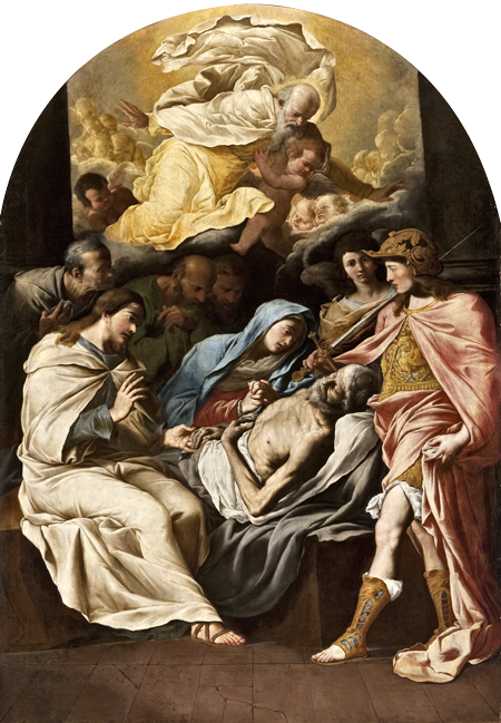 Transito di San Giuseppe, 1652